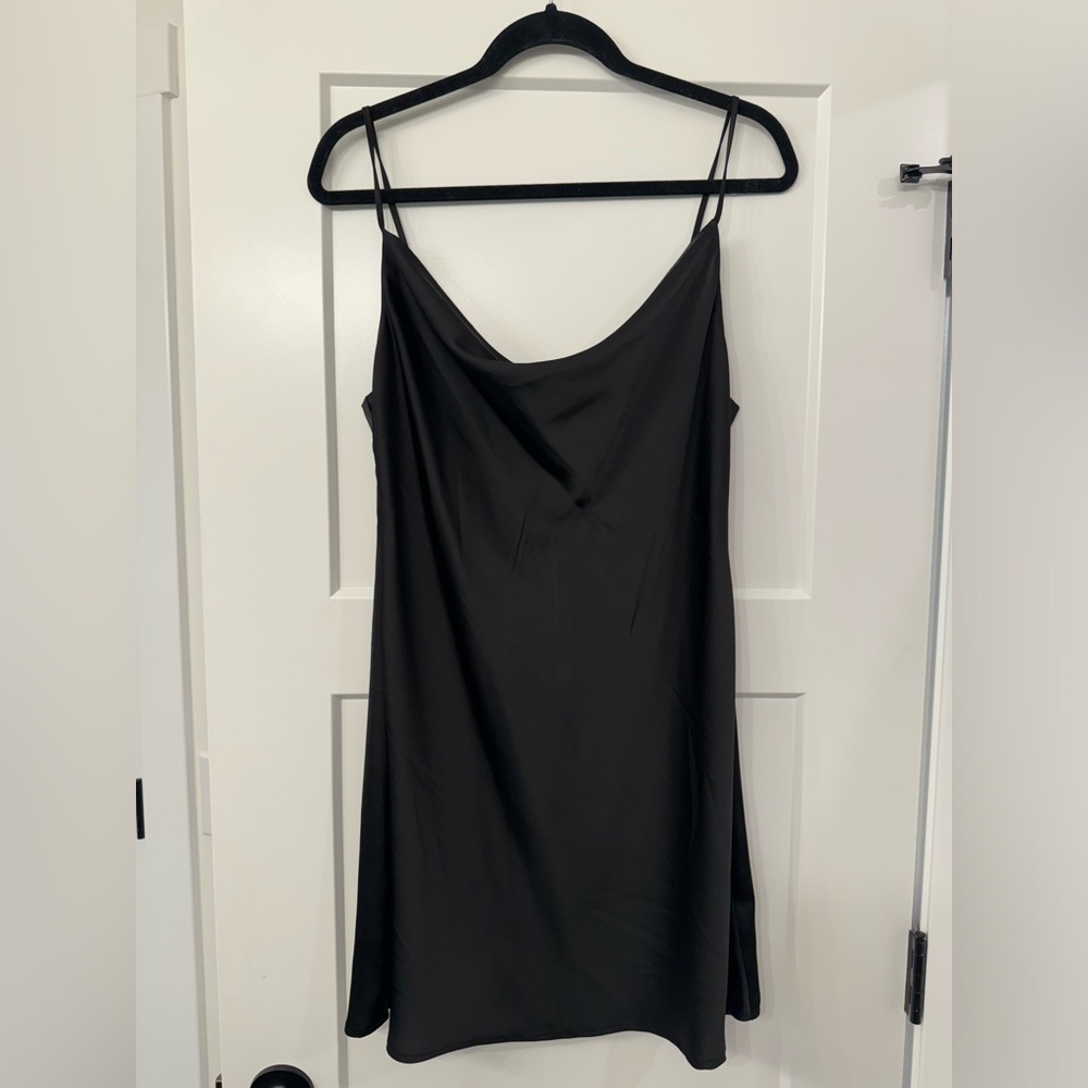Urban Outfitters Mallory Cowl Neck Slip Dress